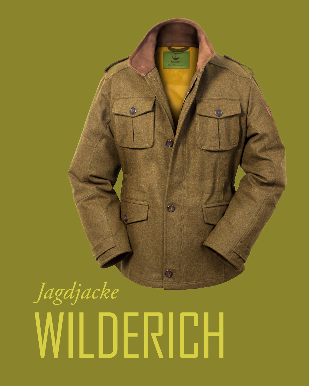 Gefertigt aus robusten Naturmaterialien und mit durchdachtem Schnitt bietet die klassische Jagdjacke "Wilderich" Bewegungsfreiheit, Schutz und Komfort bei der Jagd. Eine Jacke, die sich unauffällig in die Natur einfügt und genau dann überzeugt, wenn es darauf ankommt. #Jagd  #Jagen #Hunting #HuntingWithStyle #HuntingGear