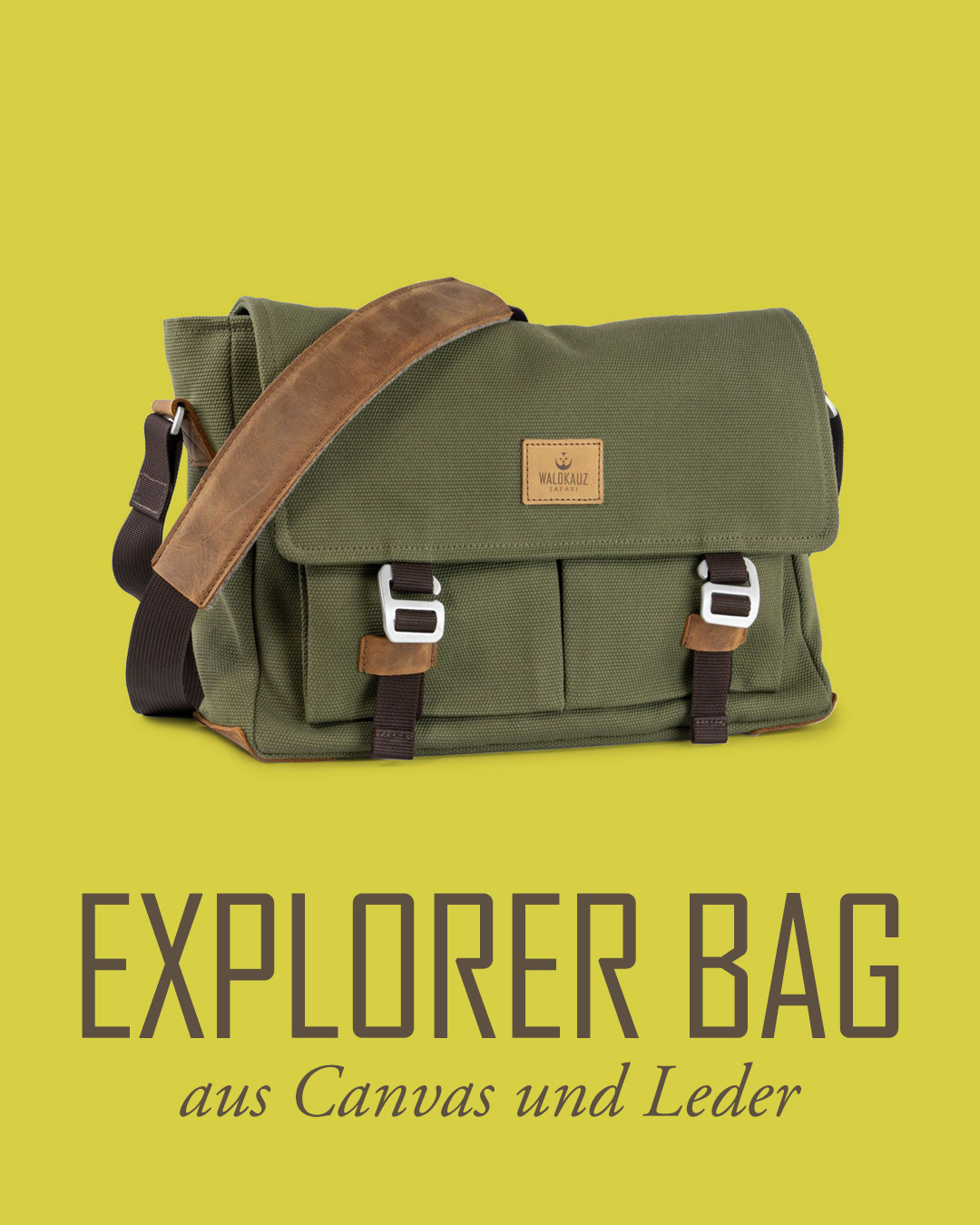 Jetzt NEU! Vorfreude beginnt manchmal schon beim Packen. Reisepapiere, Fernglas, Kamera, Notizbuch und all die kleinen Dinge, die unterwegs besser griffbereit bleiben: Genau dafür haben wir unsere WALDKAUZ Explorer Bag gemacht. Geräumig genug für alles Wichtige, kompakt genug fürs Handgepäck und mit zusätzlichen Innentaschen, damit nicht lange gesucht werden muss. Robuster Canvas hält die Tasche angenehm leicht, kräftiges Fettnubuk-Leder gibt ihr dort Halt, wo es darauf ankommt. Und das Beste: Mit jeder Reise bekommen beide Materialien mehr Charakter und erzählen irgendwann ihre ganz eigenen Geschichten. Für die nächste Safari, den Wochenendtrip oder einfach jeden Tag. Denn manche Reisebegleiter möchte man nach der Rückkehr gar nicht mehr auspacken.
#WALDKAUZ #ExplorerBag #Safari #Reisen #Reisebegleiter #Handgepäck #Canvas #Leder #Outdoor #Abenteuer