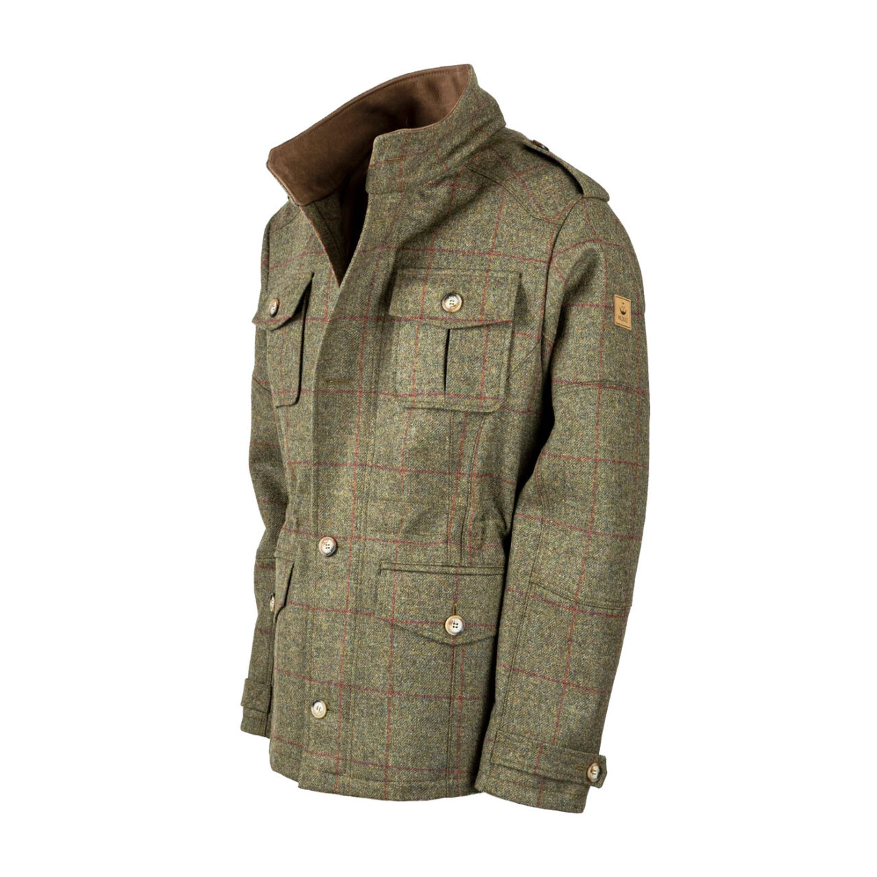 Seite Jagdjacke Wilderich in Tweed